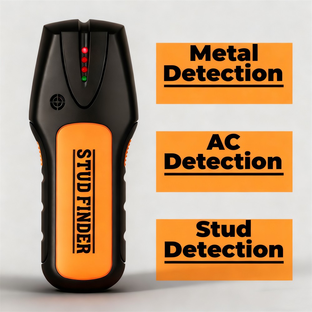 Stud Finder Magnetic - 多機能ハンドヘルド金属探知機スタッドウッドファインダー電子測定器電子壁探知機ファインダー