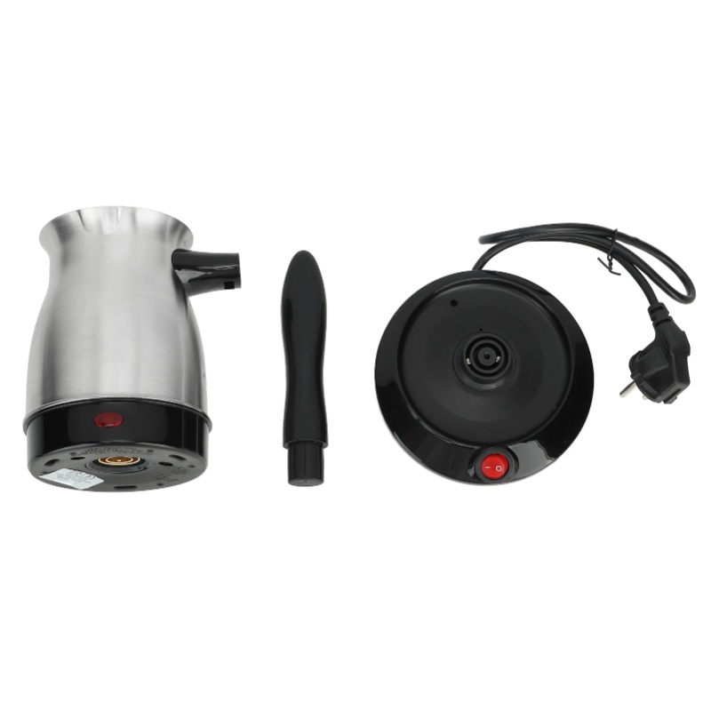 Home Improvement Kitchen - 600ml 電気ステンレス製ウォーターケトル コーヒー加熱ポット キッチン用 600W 220V