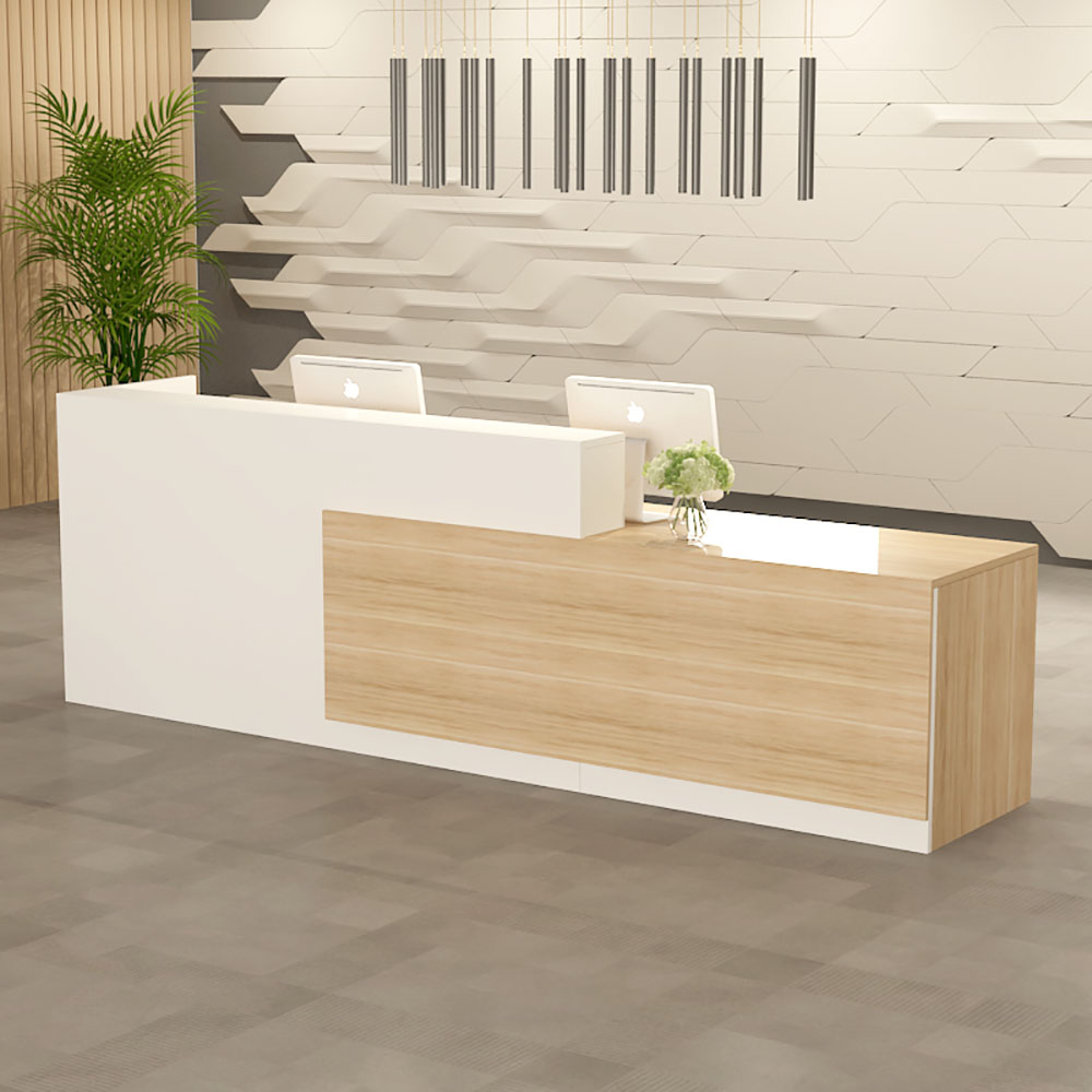 Home Improvement Outlet Stores - カスタマイズされたバーカウンターキャビネット モダンでシンプルな美的魅力的な受付デスク エレガントなファッション モストラドール 商業用家具