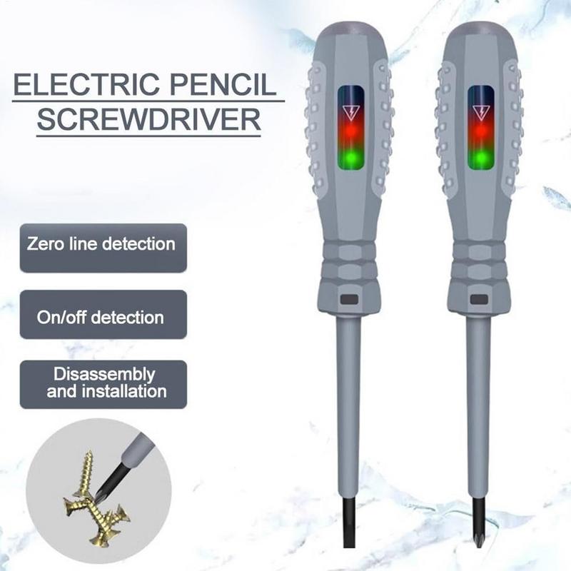Stud Finder Magnetic - 2-in-1 1pc ドライバー電気検出器高トルク強力な磁気電圧テストペンドライバー電気検出用