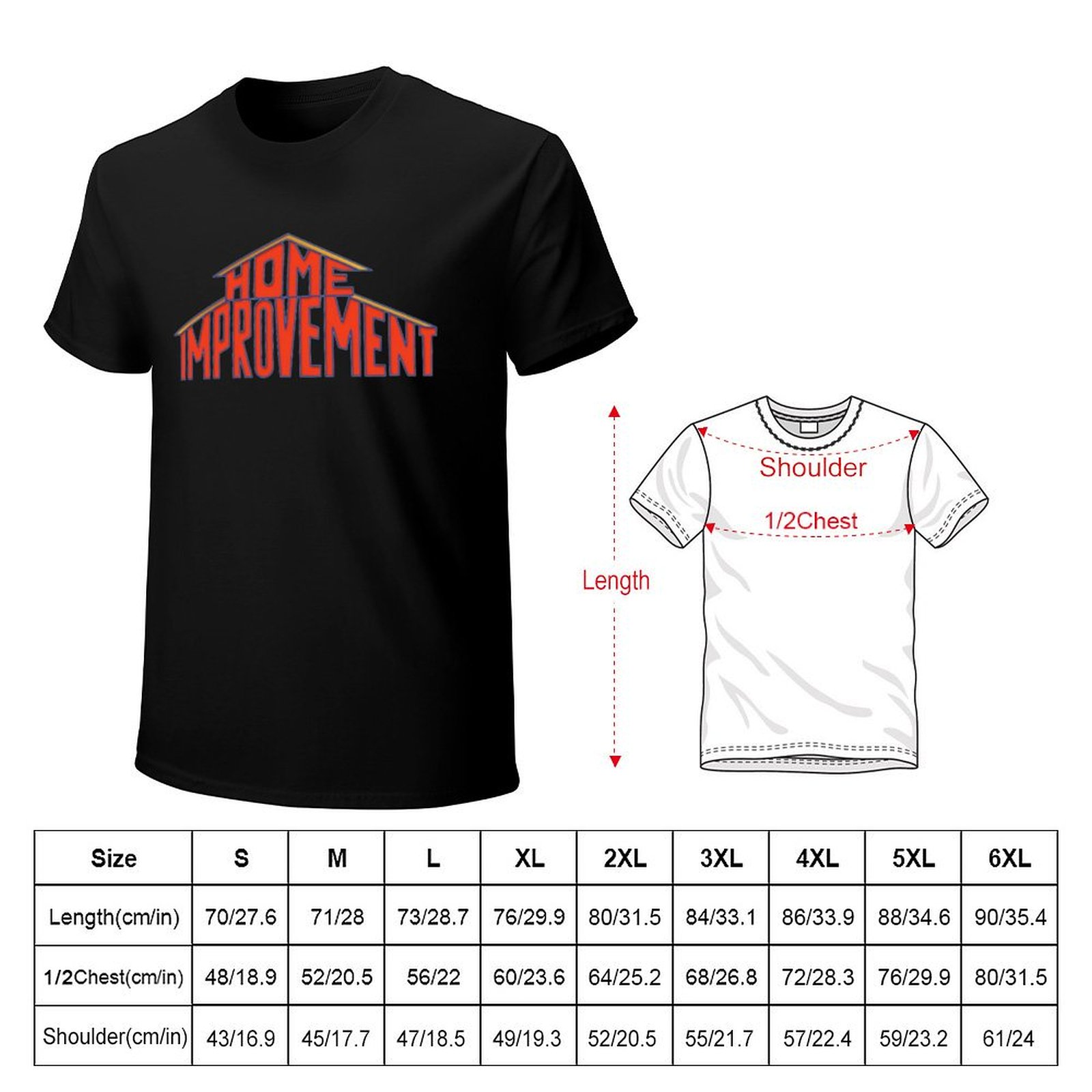 ホームインプルーブメントロゴ 90年代Tシャツ シンプルなグ - Home Improvement Logo Design のレビューと価格