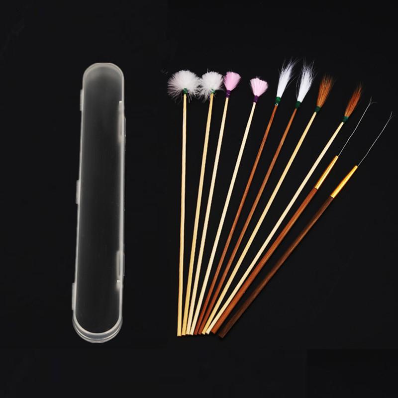 新しい1セット耳かきツール、耳マッサージ器、耳かきスティック - Wood Filler Stick のレビューと価格