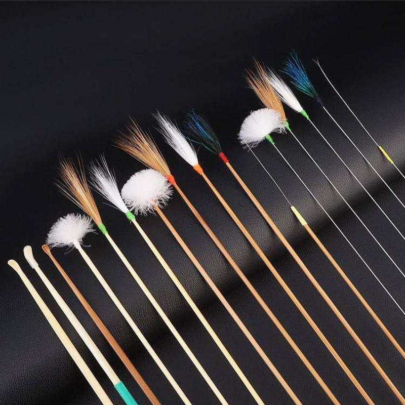 新しい1セット耳かきツール、耳マッサージ器、耳かきスティック - Wood Filler Stick のレビューと価格