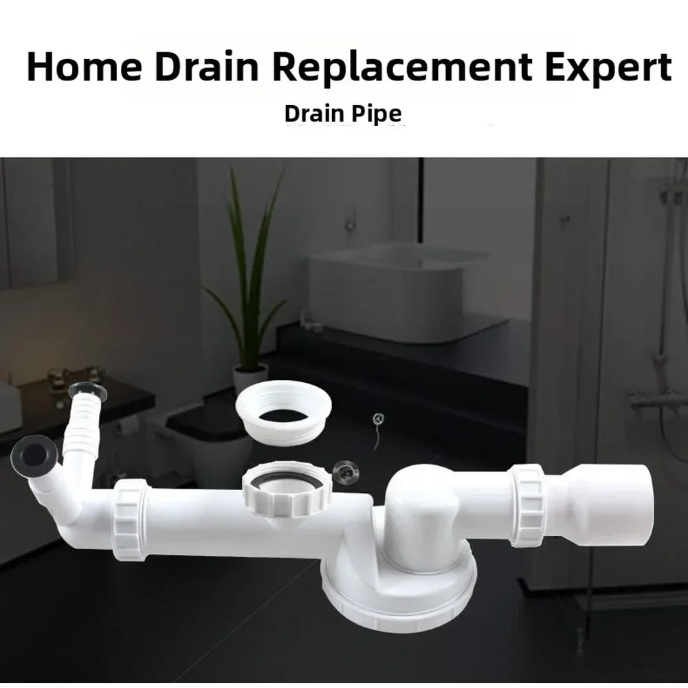 ホワイト臭気制御キッチンシンク排水管ハードチューブG1-1/ - Sink Drain Strainer のレビューと価格