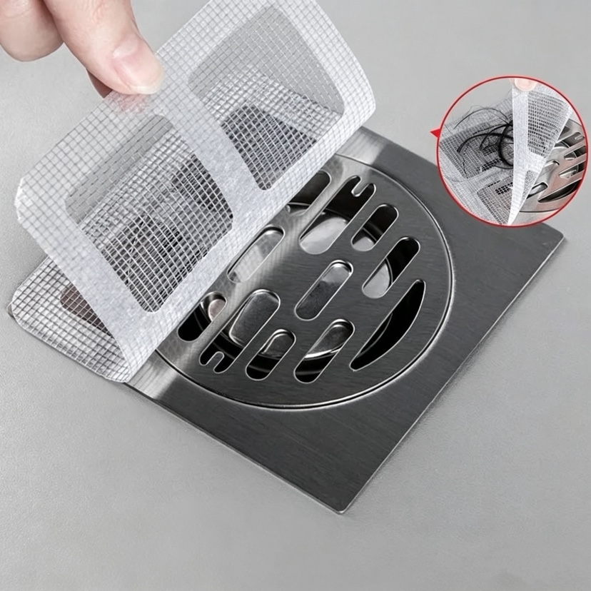 使い捨てシャワー排水口ヘアキャッチャーメッシュシャワー排水口 - Sink Drain Strainer のレビューと価格