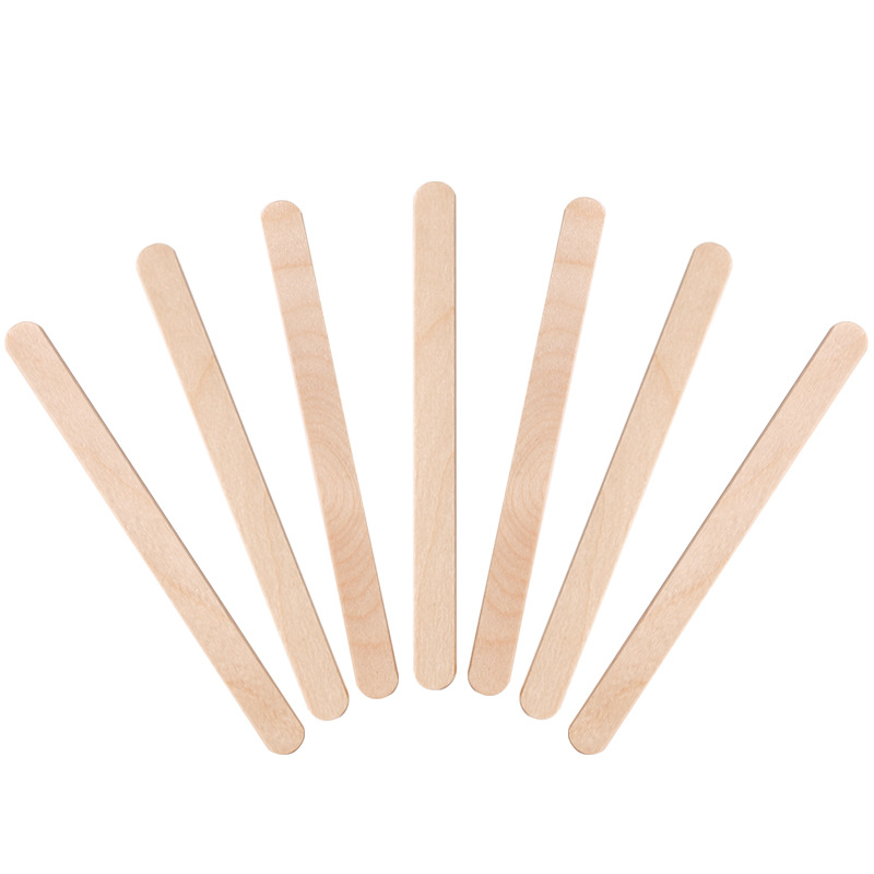 使い捨ての木製舌圧子,ボディヘアクリップ,ワックスがけ用,1 - Wood Filler Stick のレビューと価格