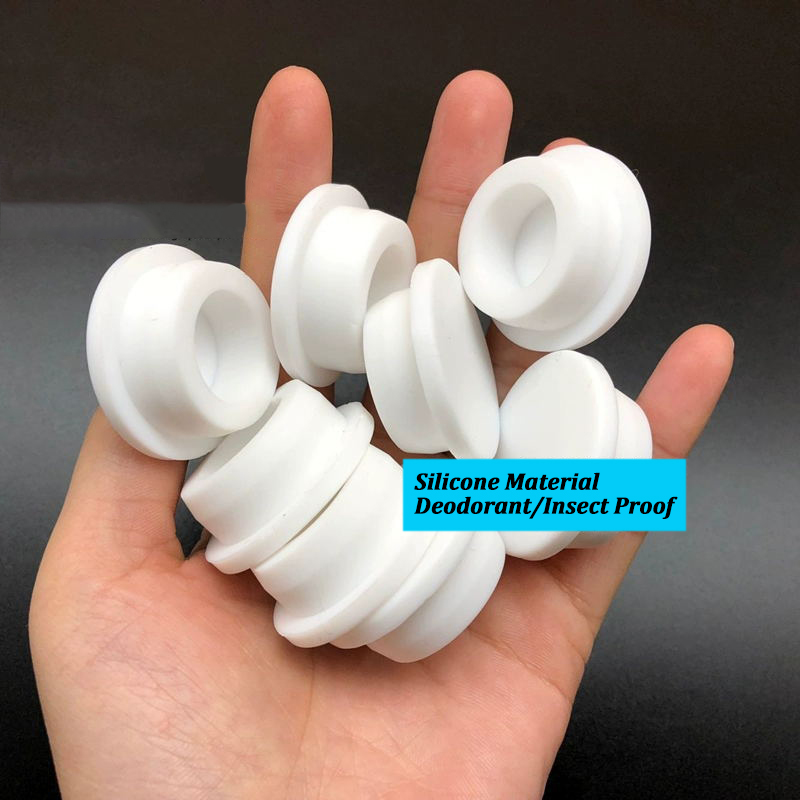 2/4/8PC バスルームゴム製洗面器オーバーフローリング  - Sink Drain Strainer のレビューと価格
