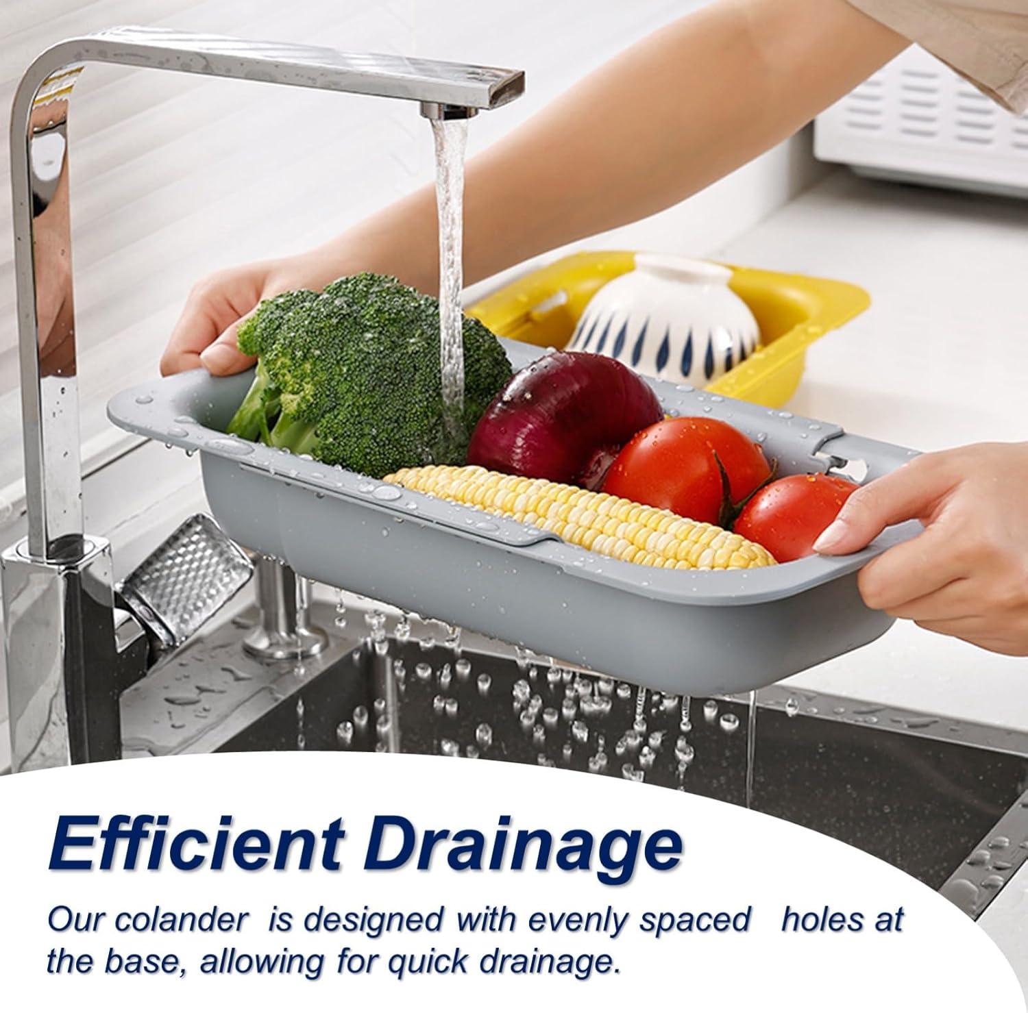 UFORU 折りたたみ式排水バスケット、キッチンシンクストレ - Sink Drain Strainer のレビューと価格